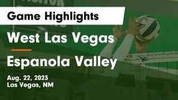 West Las Vegas  vs Espanola Valley  Game Highlights - Aug. 22, 2023