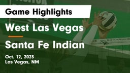 West Las Vegas  vs Santa Fe Indian  Game Highlights - Oct. 12, 2023