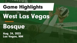 West Las Vegas  vs Bosque  Game Highlights - Aug. 24, 2023