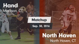 Matchup: Hand  vs. North Haven  2016
