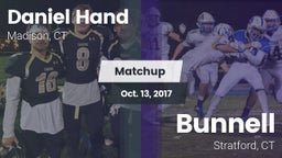 Matchup: Daniel Hand High vs. Bunnell  2017