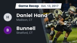 Recap: Daniel Hand  vs. Bunnell  2017