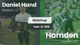 Matchup: Daniel Hand High vs. Hamden  2018