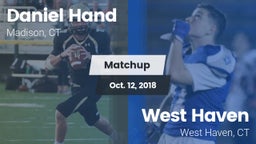 Matchup: Daniel Hand High vs. West Haven  2018