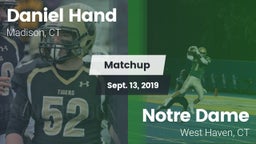 Matchup: Daniel Hand High vs. Notre Dame  2019