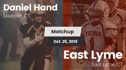 Matchup: Daniel Hand High vs. East Lyme  2019