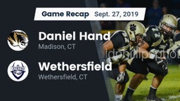 Recap: Daniel Hand  vs. Wethersfield  2019