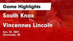 South Knox  vs Vincennes Lincoln  Game Highlights - Jan. 22, 2021