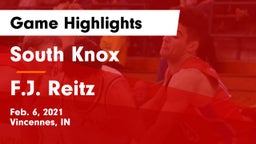 South Knox  vs F.J. Reitz  Game Highlights - Feb. 6, 2021