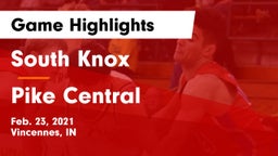 South Knox  vs Pike Central  Game Highlights - Feb. 23, 2021