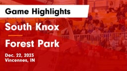 South Knox  vs Forest Park  Game Highlights - Dec. 22, 2023