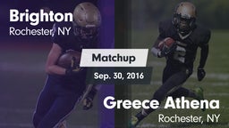 Matchup: Brighton  vs. Greece Athena  2016