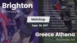 Matchup: Brighton  vs. Greece Athena  2017