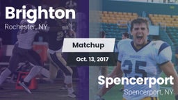 Matchup: Brighton  vs. Spencerport  2017