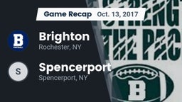 Recap: Brighton  vs. Spencerport  2017