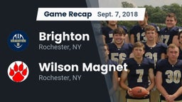 Recap: Brighton  vs. Wilson Magnet  2018