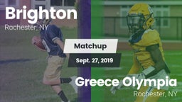 Matchup: Brighton  vs. Greece Olympia  2019
