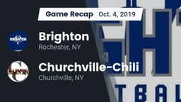 Recap: Brighton  vs. Churchville-Chili  2019