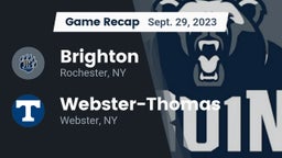 Recap: Brighton  vs. Webster-Thomas  2023