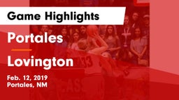 Portales  vs Lovington  Game Highlights - Feb. 12, 2019