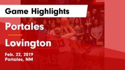 Portales  vs Lovington  Game Highlights - Feb. 22, 2019