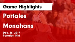 Portales  vs Monahans Game Highlights - Dec. 26, 2019