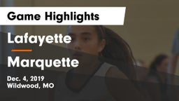 Lafayette  vs Marquette  Game Highlights - Dec. 4, 2019