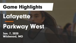 Lafayette  vs Parkway West  Game Highlights - Jan. 7, 2020