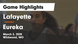 Lafayette  vs Eureka Game Highlights - March 3, 2020
