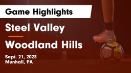 Steel Valley  vs Woodland Hills  Game Highlights - Sept. 21, 2023