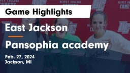 East Jackson  vs Pansophia academy Game Highlights - Feb. 27, 2024