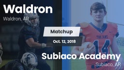 Matchup: Waldron  vs. Subiaco Academy 2018
