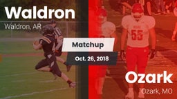 Matchup: Waldron  vs. Ozark  2018