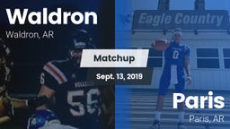 Matchup: Waldron  vs. Paris  2019