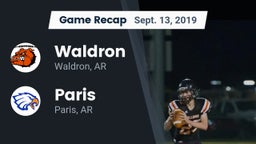 Recap: Waldron  vs. Paris  2019