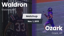 Matchup: Waldron  vs. Ozark  2019
