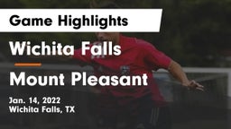 Wichita Falls  vs Mount Pleasant  Game Highlights - Jan. 14, 2022