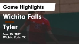 Wichita Falls  vs Tyler  Game Highlights - Jan. 25, 2022