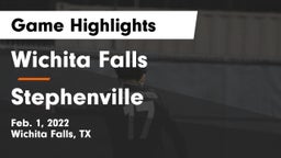 Wichita Falls  vs Stephenville Game Highlights - Feb. 1, 2022