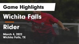 Wichita Falls  vs Rider  Game Highlights - March 4, 2022