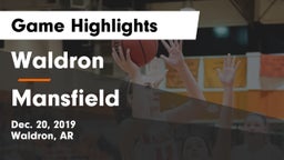 Waldron  vs Mansfield Game Highlights - Dec. 20, 2019