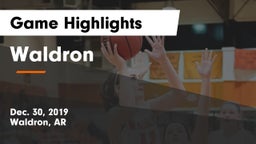 Waldron  Game Highlights - Dec. 30, 2019