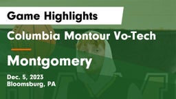 Columbia Montour Vo-Tech  vs Montgomery  Game Highlights - Dec. 5, 2023