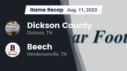 Recap: Dickson County  vs. Beech  2023