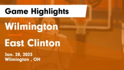 Wilmington  vs East Clinton  Game Highlights - Jan. 28, 2023