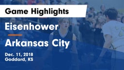 Eisenhower  vs Arkansas City  Game Highlights - Dec. 11, 2018