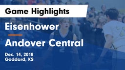 Eisenhower  vs Andover Central  Game Highlights - Dec. 14, 2018