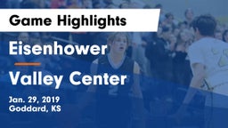 Eisenhower  vs Valley Center  Game Highlights - Jan. 29, 2019