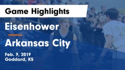 Eisenhower  vs Arkansas City  Game Highlights - Feb. 9, 2019