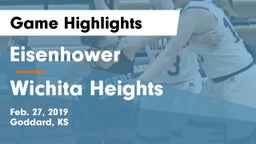 Eisenhower  vs Wichita Heights  Game Highlights - Feb. 27, 2019